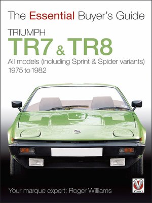 cover image of Triumph TR7 & TR8